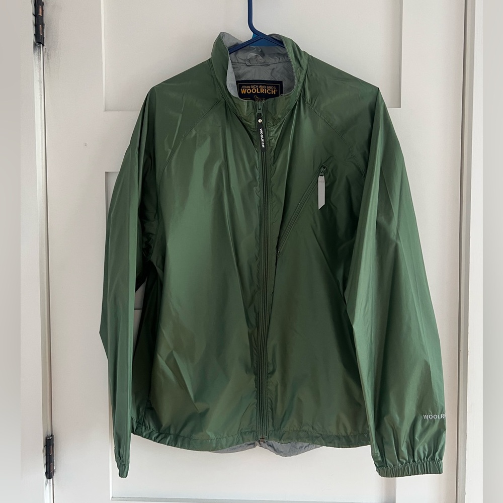 Woolrich Green windbreaker jacket size M